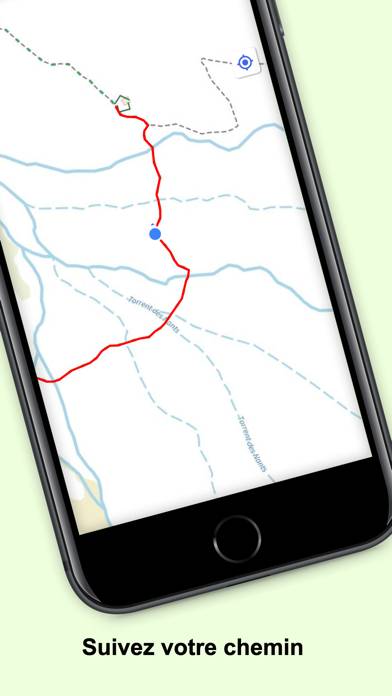 Carte de randonnée ign & gps Capture d'écran de l'application #3