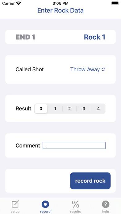 Curling Metrics App screenshot #3