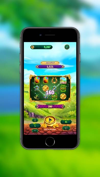 Verde Leprechaun Slots App-Screenshot #1