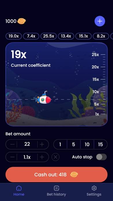 Nine Casino Schermata dell'app #3