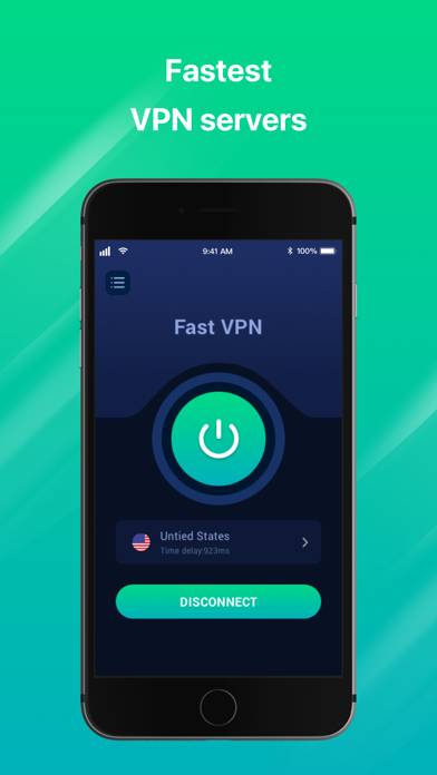 Fast VPN App skärmdump #3