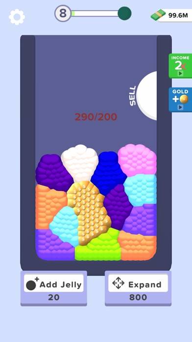 Merge the Jelly App skärmdump #5
