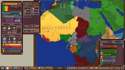 Ages of Conflict World War Sim schermata del gioco