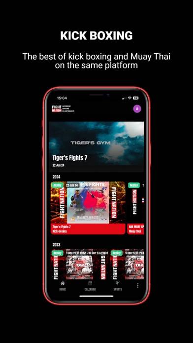 Fight Nation App screenshot #5
