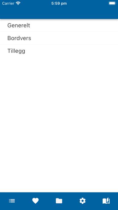 Åndelige sanger og salmer App skärmdump