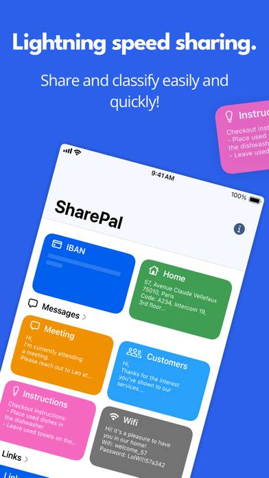 SharePal Скриншот приложения #1