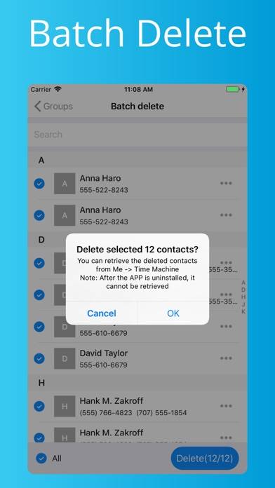 Contacts Pro App screenshot #2