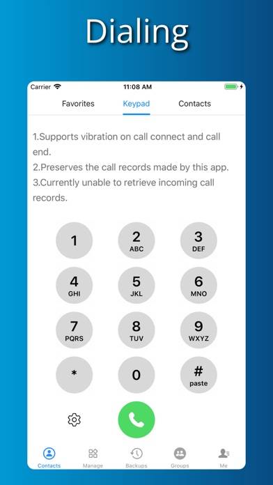Contacts Pro App screenshot #5