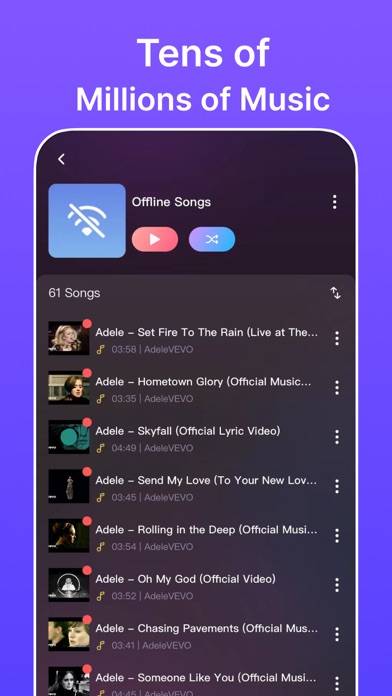 MelodyMe: Offline Music Player App screenshot #3