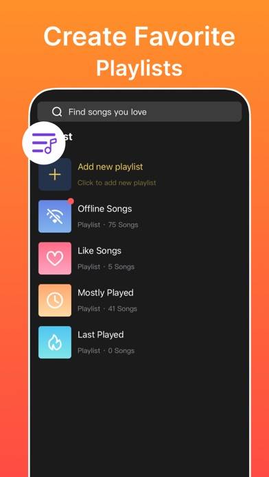 MelodyMe: Offline Music Player App screenshot #4