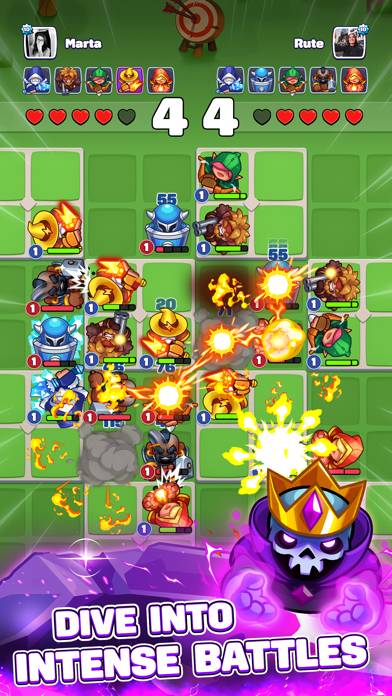 Hero Tactics: 2 Player Game Capture d'écran de l'application #2