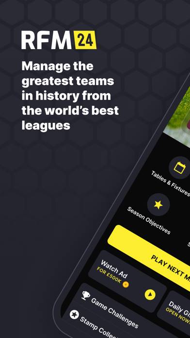 RFM 2024 Football Manager Schermata dell'app #1