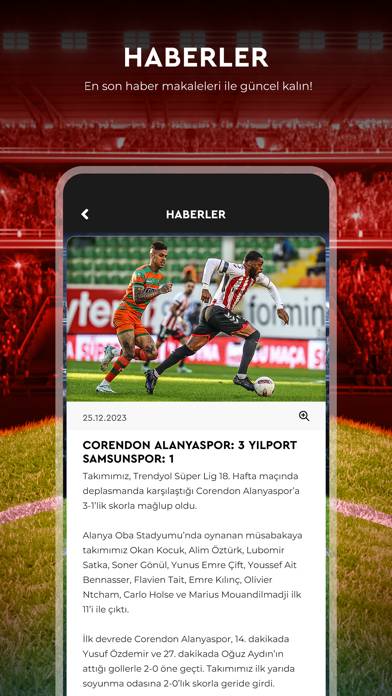 Samsunspor App screenshot #2