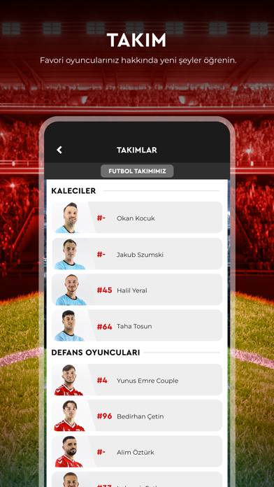 Samsunspor App screenshot #4