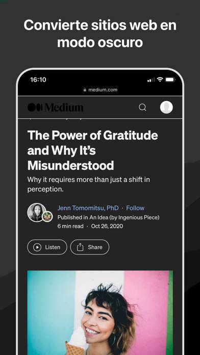 ShadeView Dark Mode for Safari