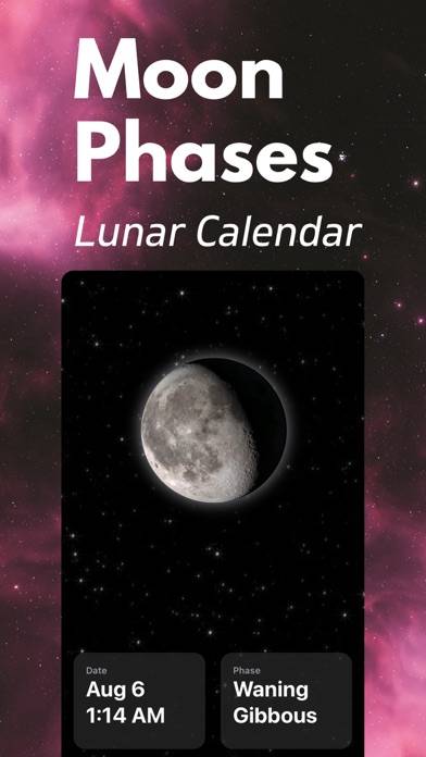 Moon Phases plus App screenshot #1