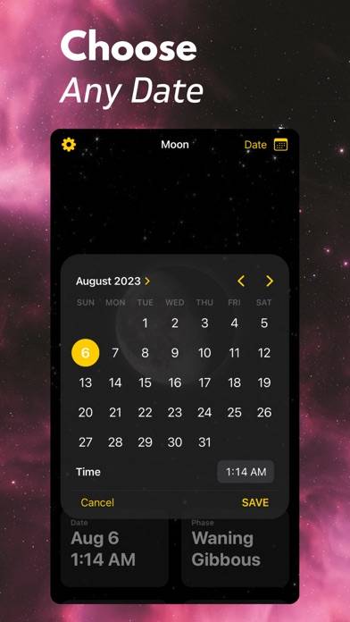 Moon Phases plus App skärmdump #5