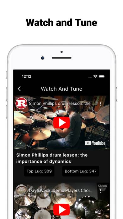Ultimate Drum Tune App-Screenshot