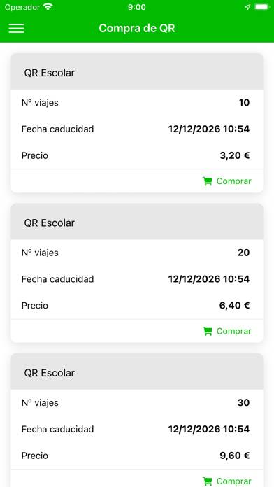 Movilidad Elche Captura de pantalla de la aplicación