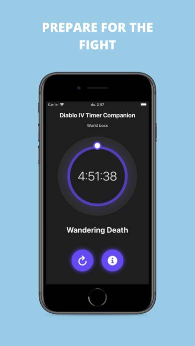 Diablo IV Timer App skärmdump #3