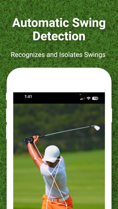 Golfschwung-Vision: Zeitlupe App-Screenshot