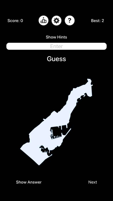 Map Guess App screenshot #2