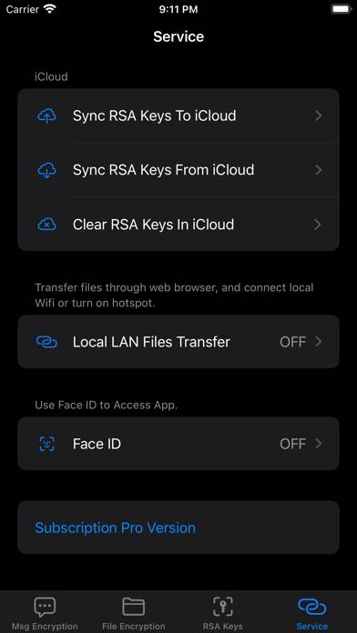 Let's Encrypt App screenshot