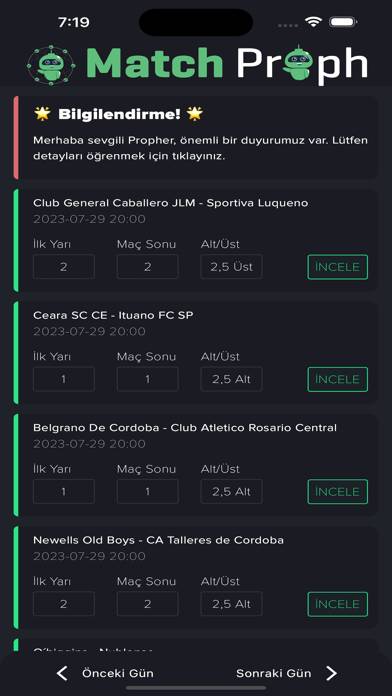 GOAL365: KI Fußball Scores Bildschirmfoto