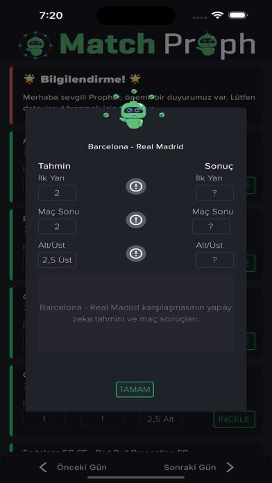 GOAL365: KI Fußball Scores App-Screenshot