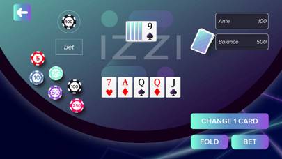IZZI Caribbean Poker Скриншот приложения #4