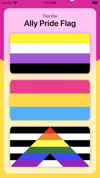LGBTQ plus Flags Quiz App screenshot #2