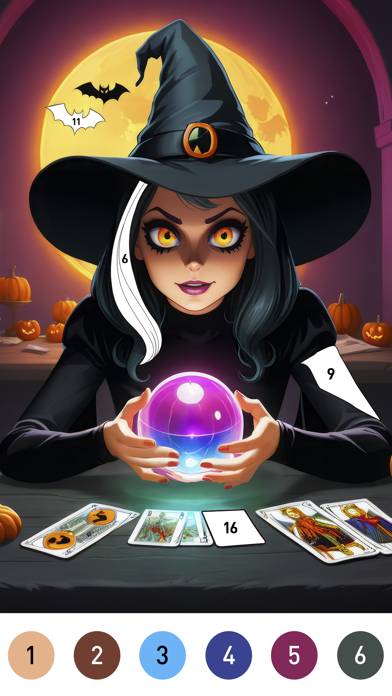 Halloween Coloring Book Games App screenshot #2