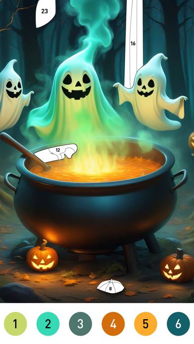 Halloween Coloring Book Games App screenshot #5