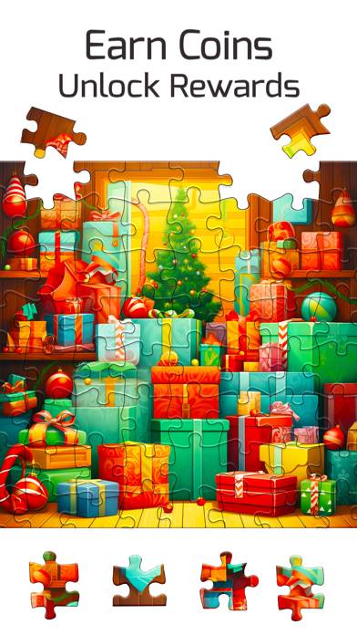 Christmas Jigsaw Puzzles. skärmdump av spelet