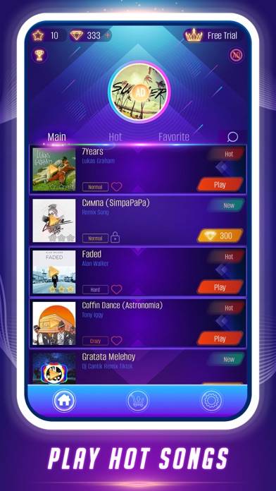 Dance Tiles: Music Ball Games Uygulama ekran görüntüsü #1
