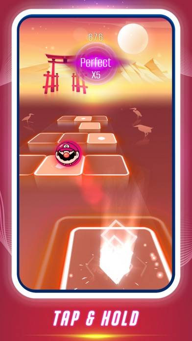 Dance Tiles: Music Ball Games Capture d'écran de l'application #2