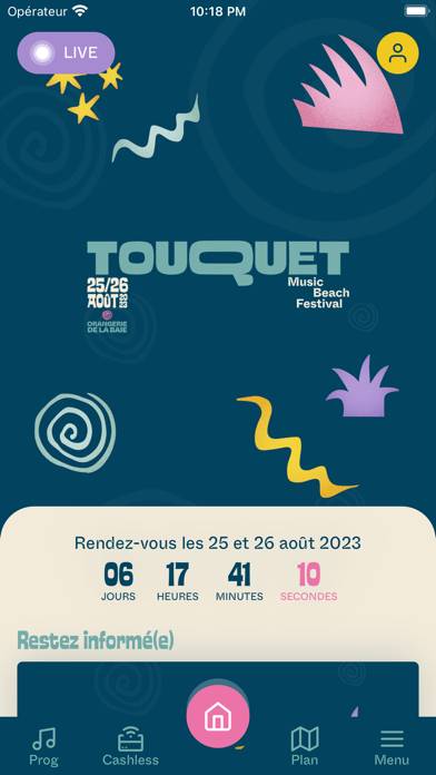 Touquet Music Beach Festival Capture d'écran de l'application #1