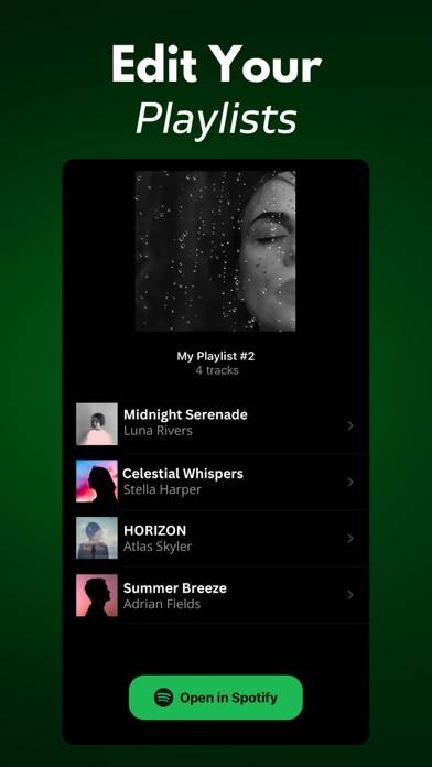 StatsApp for Spotify Stats App skärmdump
