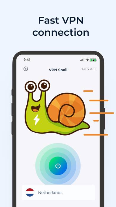 VPN Snail Скриншот приложения #1
