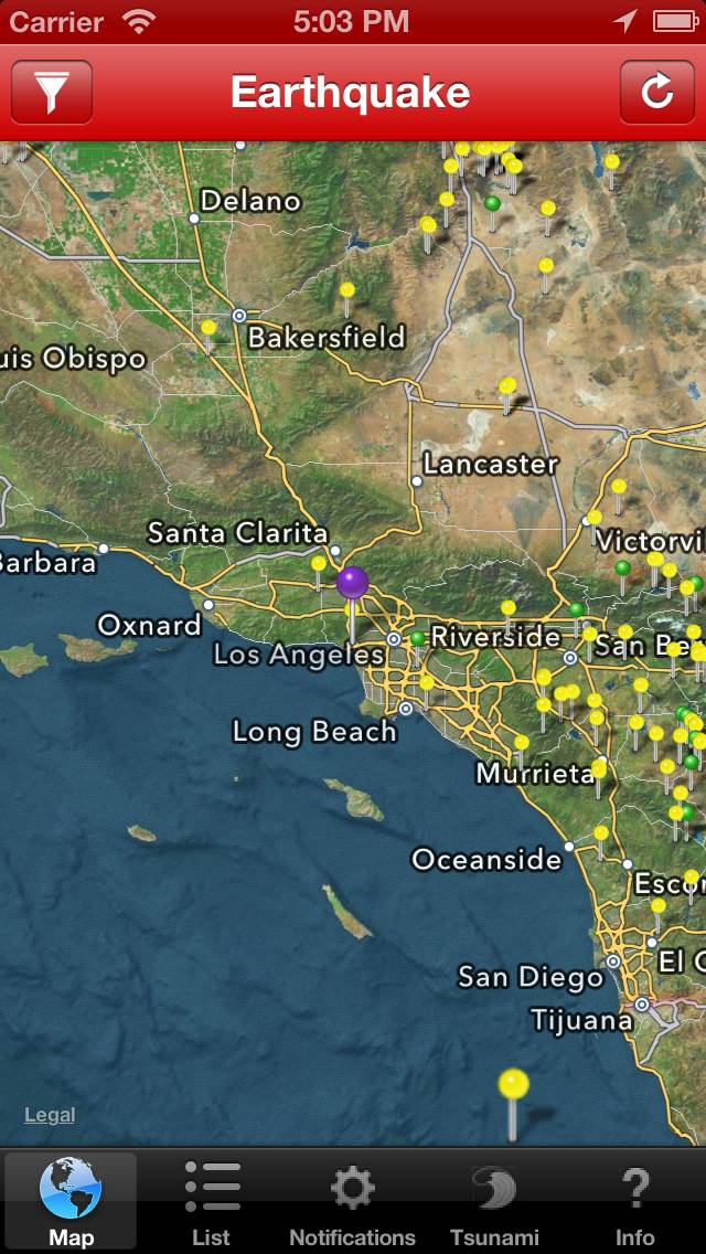 Earthquake Schermata dell'app #3