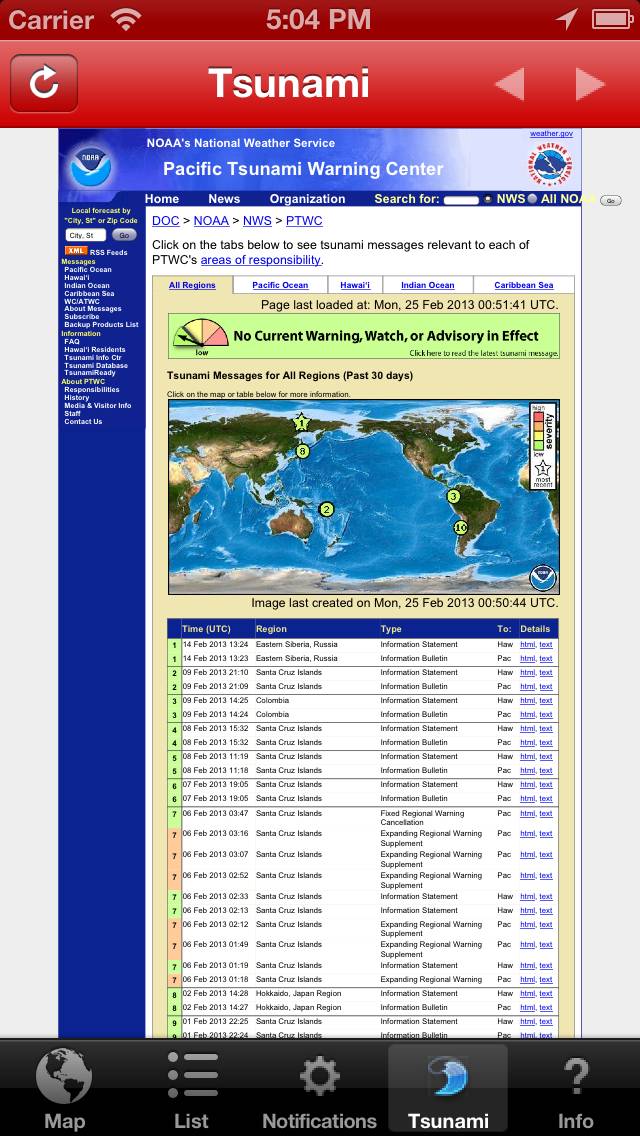 Earthquake Schermata dell'app #5