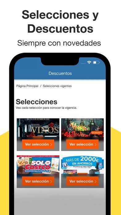 Costco Wholesale Spain Captura de pantalla de la aplicación #3
