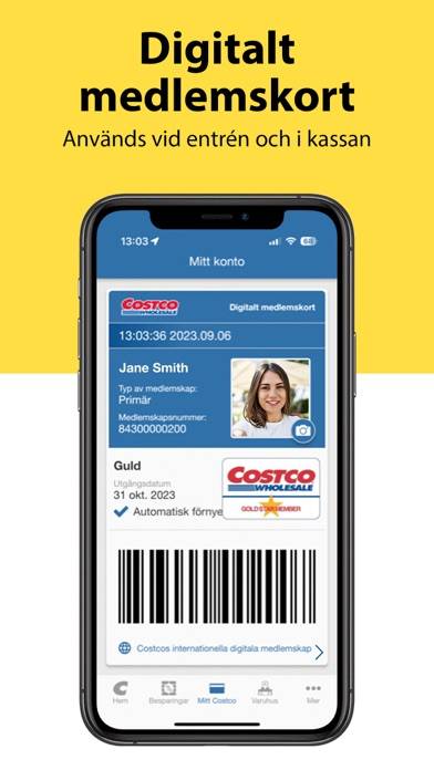 Costco Wholesale Sweden App skärmdump