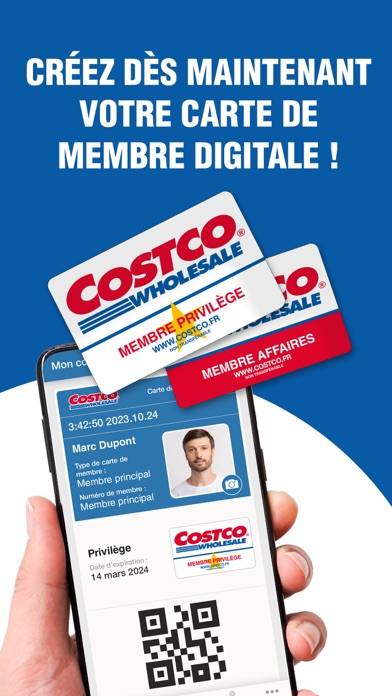 Costco Wholesale France Capture d'écran de l'application #1