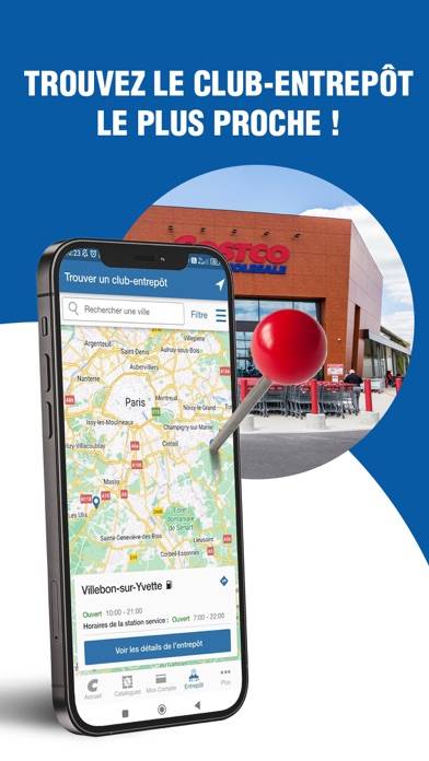 Costco Wholesale France Capture d'écran de l'application