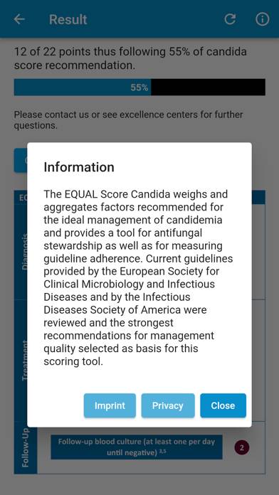 EQUAL Score Candida App-Screenshot #4