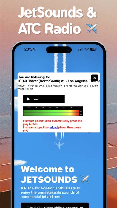 Air Traffic Control Jet Sounds Capture d'écran de l'application #1