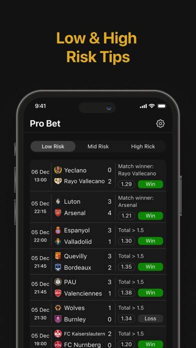 Bet Tips: Soccer Predictions App screenshot #3