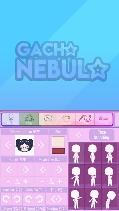 Gacha nebula & Nox dress up App screenshot #2