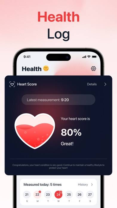 IHeart Schermata dell'app